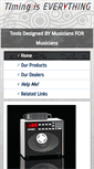 Mobile Screenshot of digimetmetronomes.com